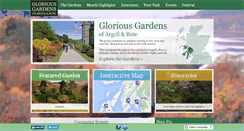 Desktop Screenshot of gardens-of-argyll.co.uk